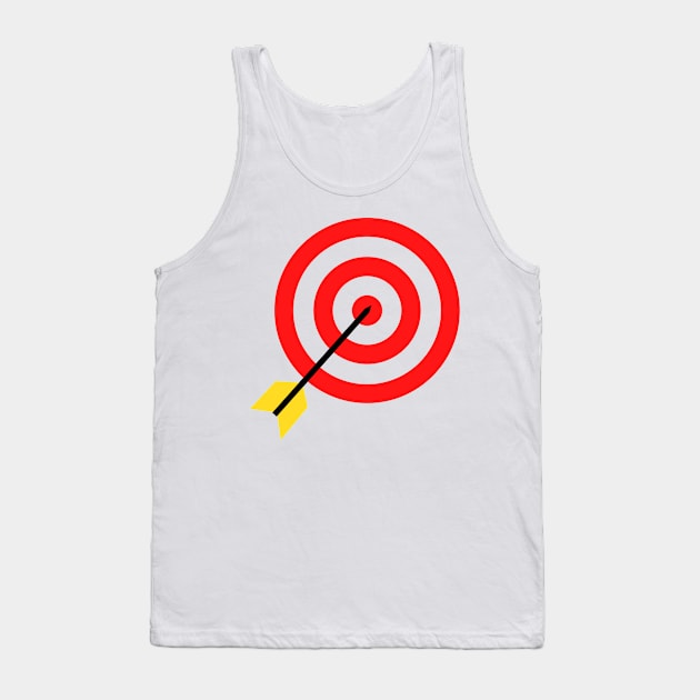 RED TARGET ILLUSTRATION Tank Top by Artistic_st